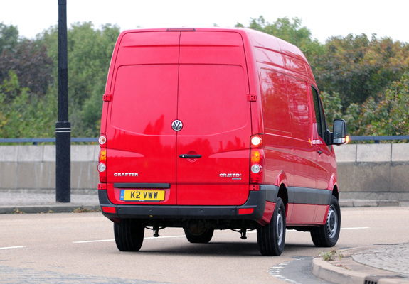 Images of Volkswagen Crafter High Roof Van UK-spec 2006–11