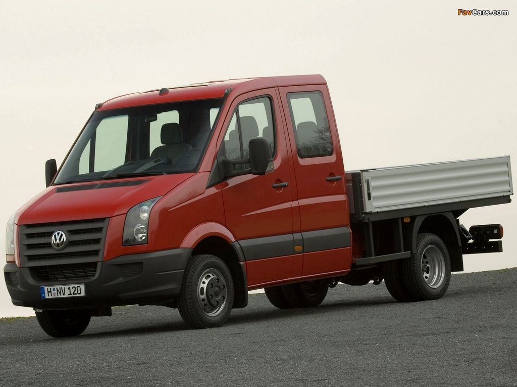 Images of Volkswagen Crafter Double Cab Pickup 2006–11 (1024 x 768)