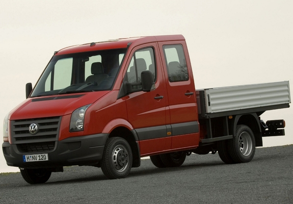 Images of Volkswagen Crafter Double Cab Pickup 2006–11