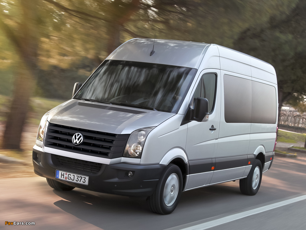 Images of Volkswagen Crafter High Roof Bus 2011 (1024 x 768)