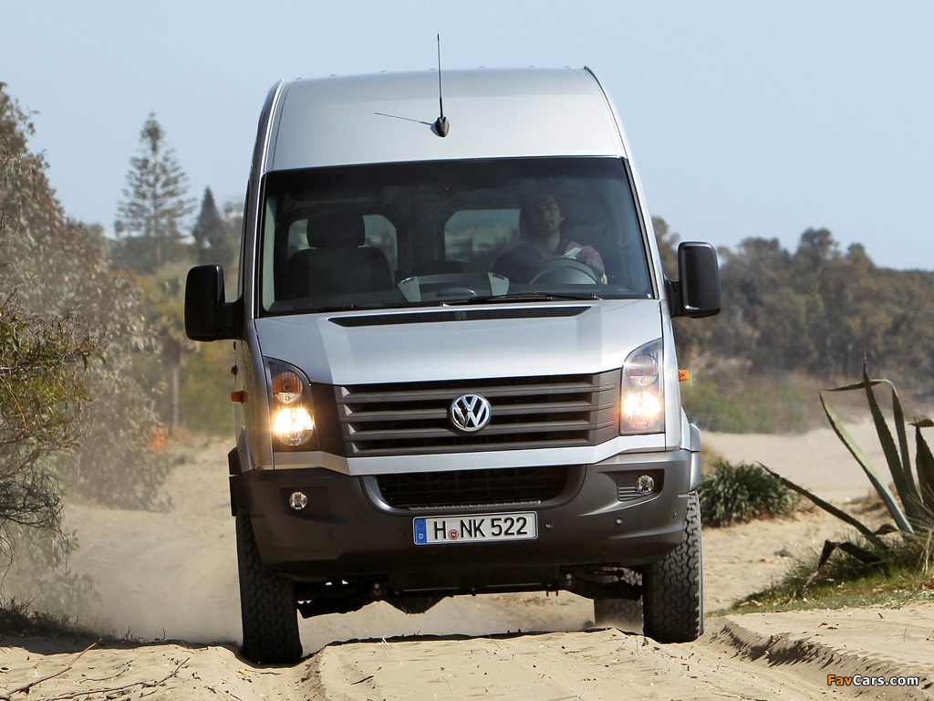 Images of Volkswagen Crafter High Roof Bus 4MOTION by Achleitner 2011 (1024 x 768)