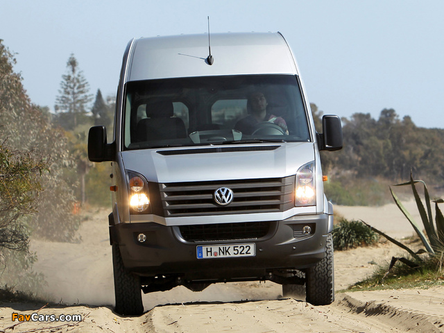 Images of Volkswagen Crafter High Roof Bus 4MOTION by Achleitner 2011 (640 x 480)