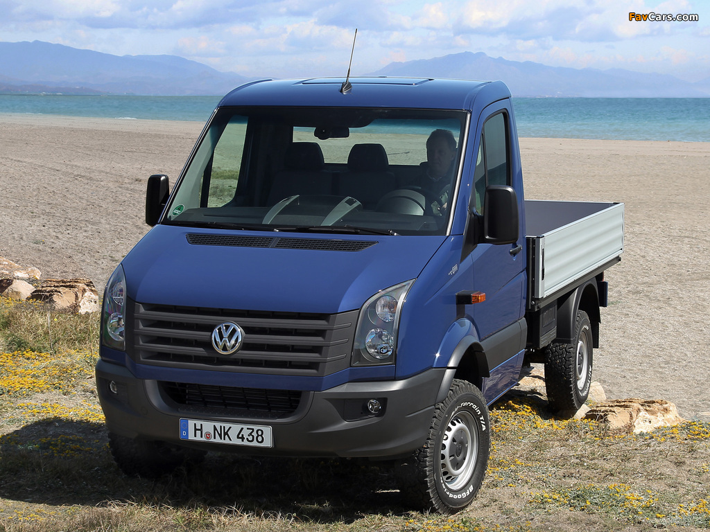 Images of Volkswagen Crafter Pickup 4MOTION by Achleitner 2011 (1024 x 768)