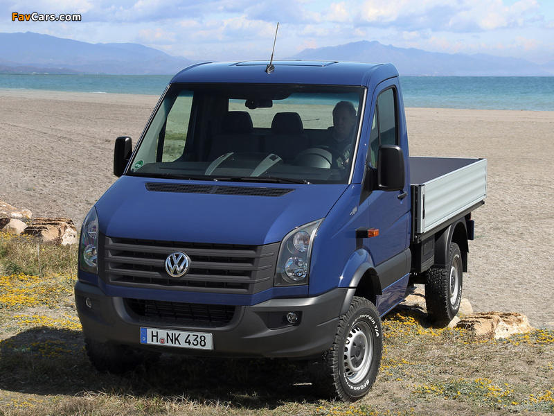 Images of Volkswagen Crafter Pickup 4MOTION by Achleitner 2011 (800 x 600)