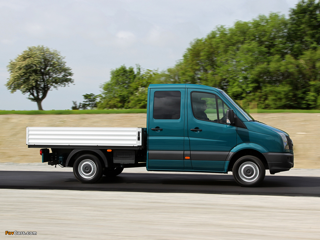 Images of Volkswagen Crafter Double Cab Pickup 2011 (1024 x 768)