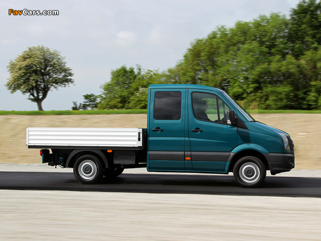 Images of Volkswagen Crafter Double Cab Pickup 2011 (640 x 480)