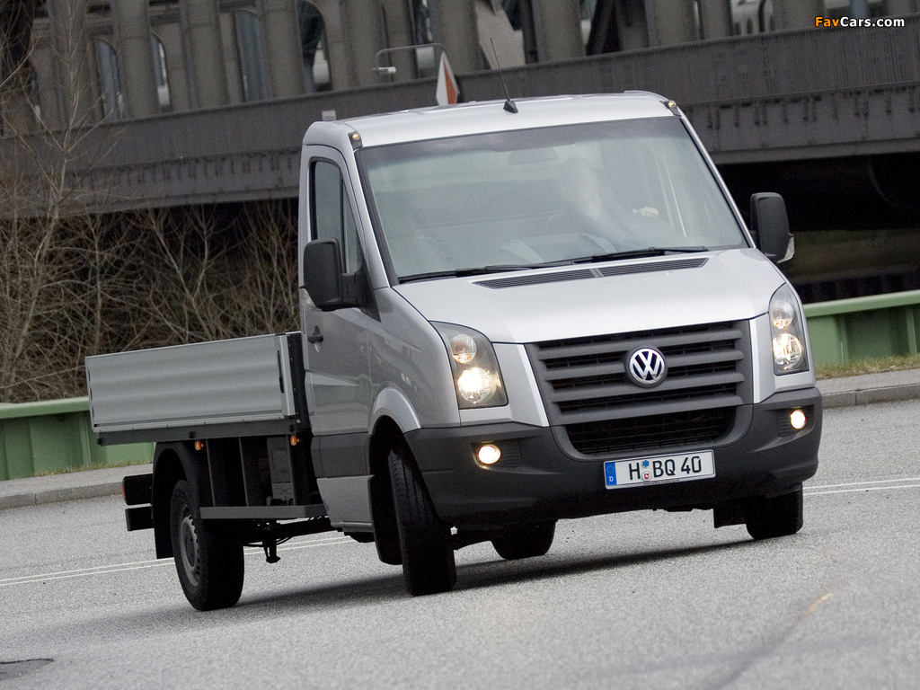 Photos of Volkswagen Crafter LWB Pickup 2006–11 (1024 x 768)