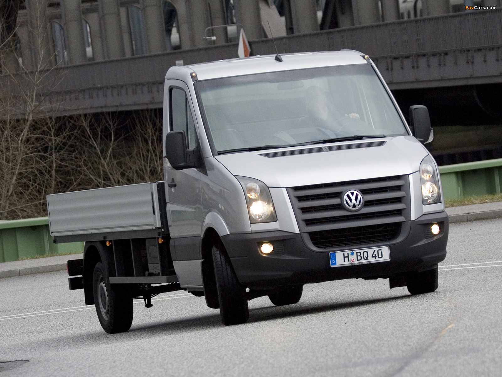 Photos of Volkswagen Crafter LWB Pickup 2006–11 (1600 x 1200)