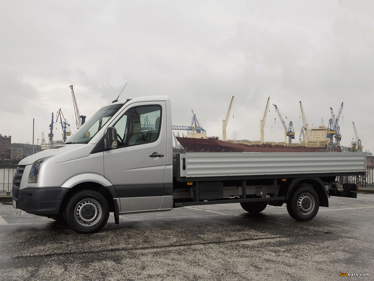 Photos of Volkswagen Crafter LWB Pickup 2006–11 (1280 x 960)