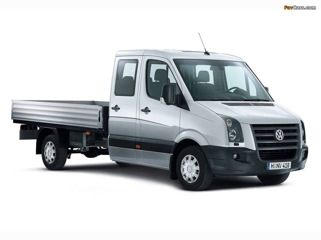 Photos of Volkswagen Crafter Double Cab Pickup 2006–11 (1024 x 768)