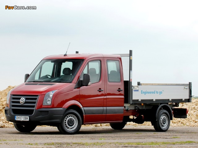 Photos of Volkswagen Crafter Double Cab Pickup UK-spec 2006–11 (640 x 480)