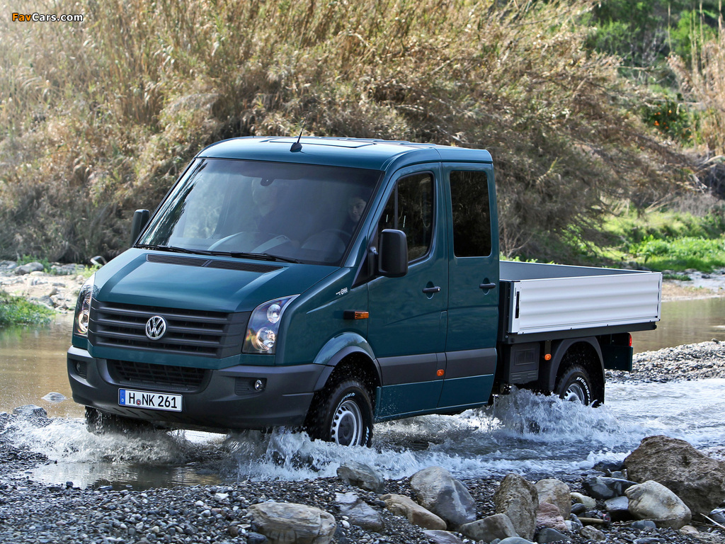 Photos of Volkswagen Crafter Double Cab Pickup 4MOTION by Achleitner 2011 (1024 x 768)