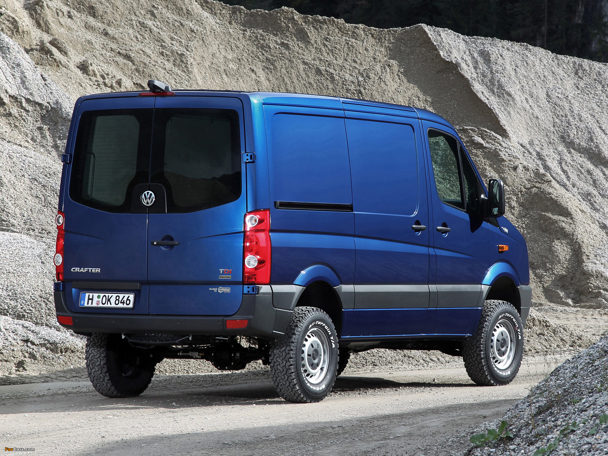 Photos of Volkswagen Crafter Van 4MOTION by Achleitner 2011 (2048 x 1536)