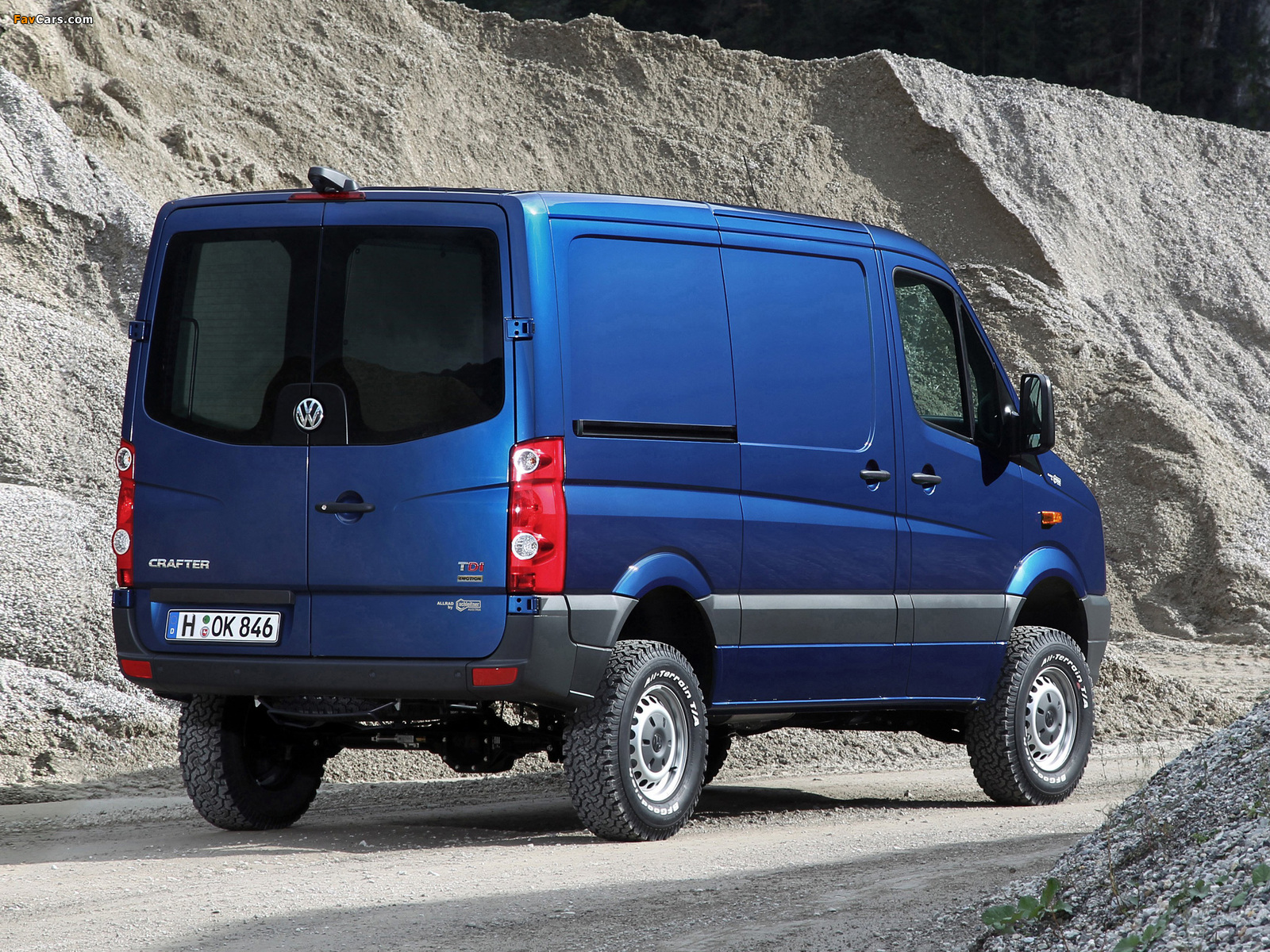 Photos of Volkswagen Crafter Van 4MOTION by Achleitner 2011 (1600 x 1200)