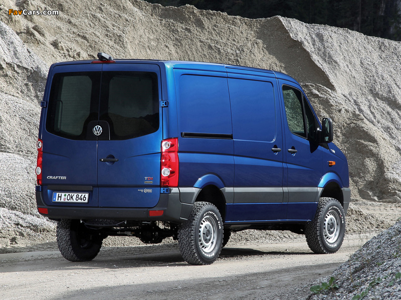 Photos of Volkswagen Crafter Van 4MOTION by Achleitner 2011 (800 x 600)