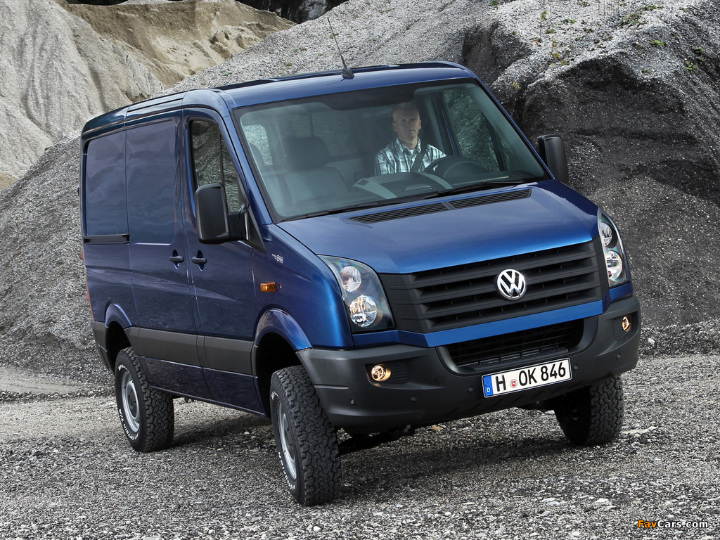 Photos of Volkswagen Crafter Van 4MOTION by Achleitner 2011 (1024 x 768)