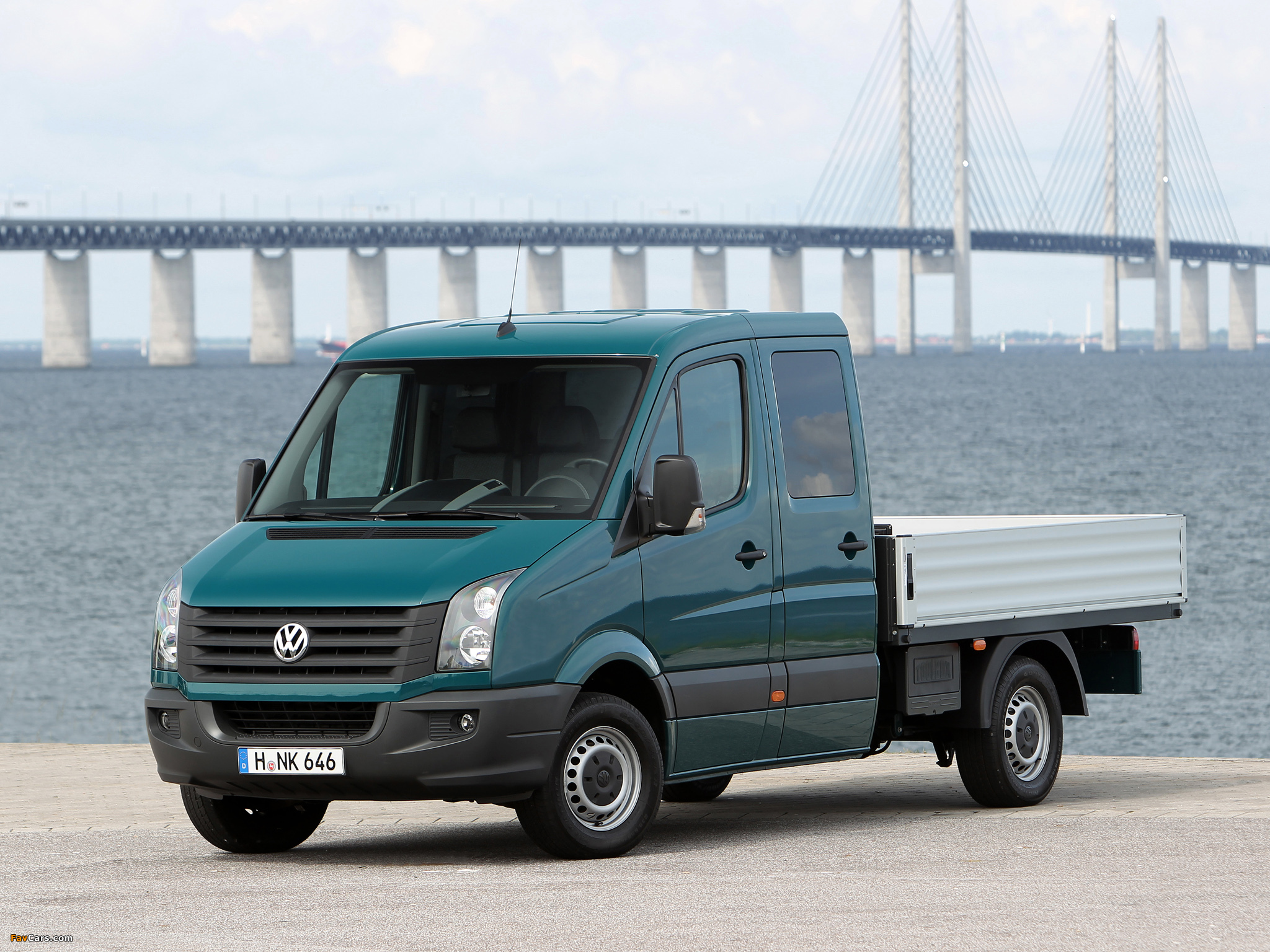 Photos of Volkswagen Crafter Double Cab Pickup 2011 (2048 x 1536)