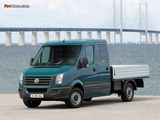 Photos of Volkswagen Crafter Double Cab Pickup 2011 (640 x 480)