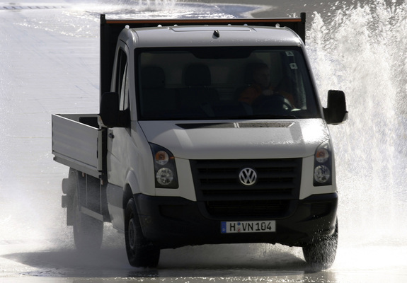 Pictures of Volkswagen Crafter LWB Pickup 2006–11
