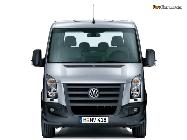 Pictures of Volkswagen Crafter Double Cab Pickup 2006–11 (640 x 480)