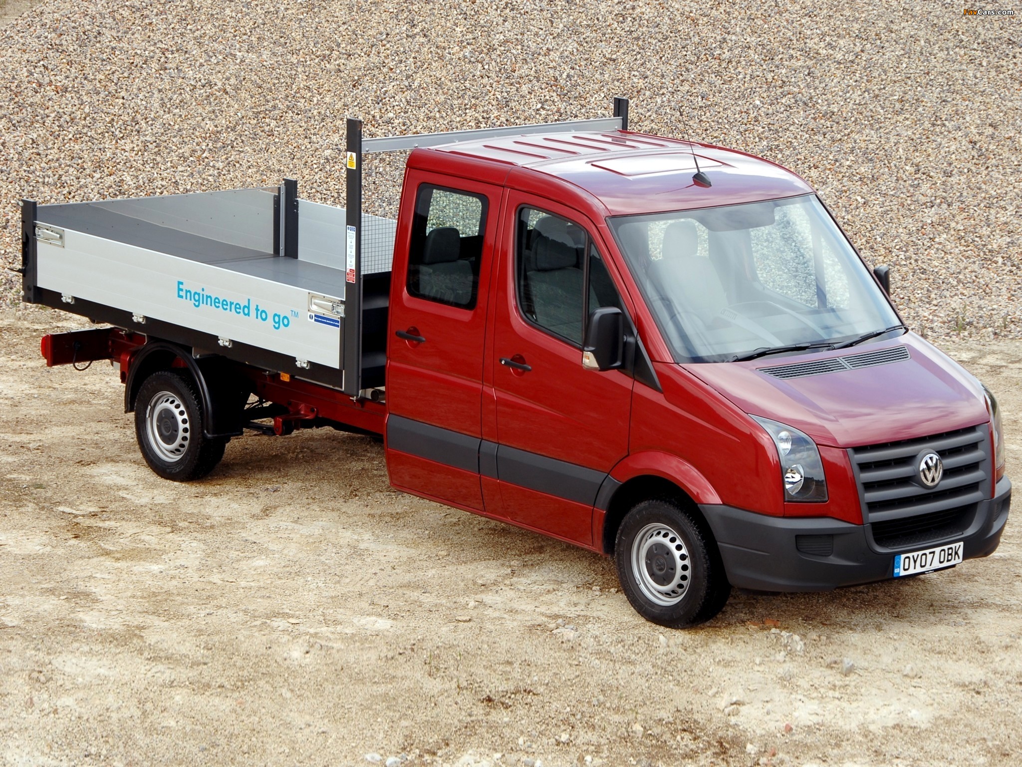 Pictures of Volkswagen Crafter Double Cab Pickup UK-spec 2006–11 (2048 x 1536)
