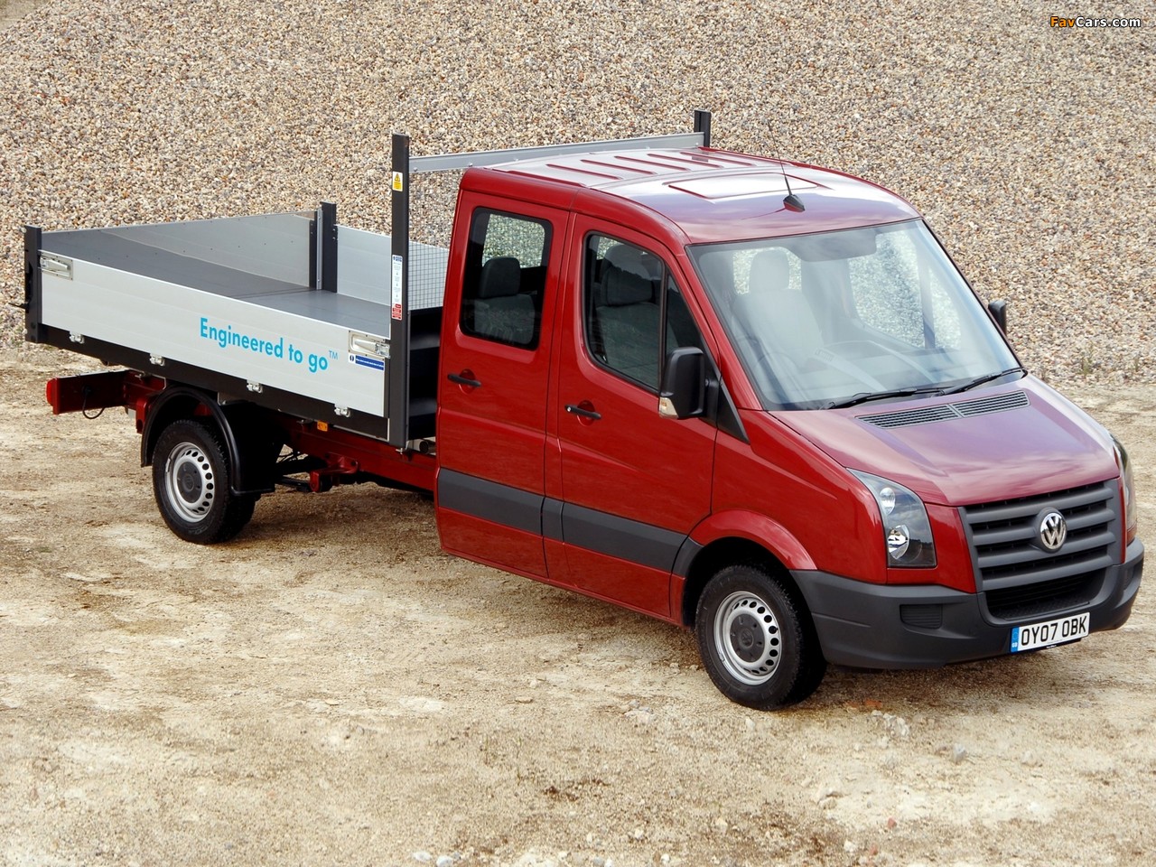 Pictures of Volkswagen Crafter Double Cab Pickup UK-spec 2006–11 (1280 x 960)