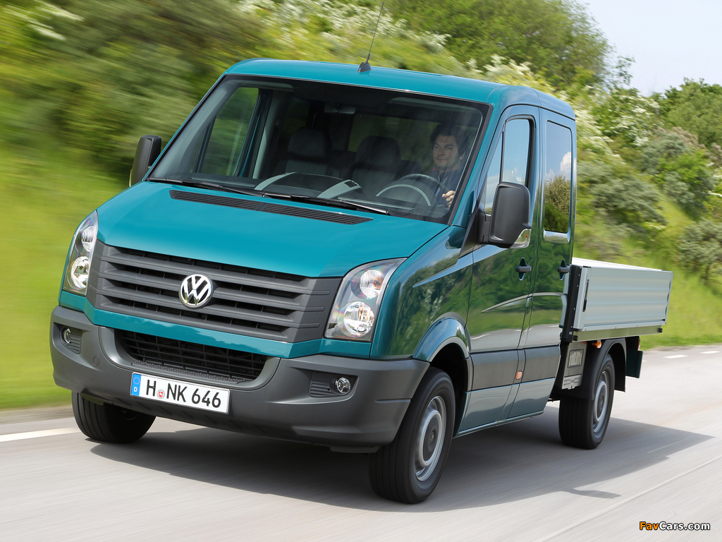 Pictures of Volkswagen Crafter Double Cab Pickup 2011 (1024 x 768)