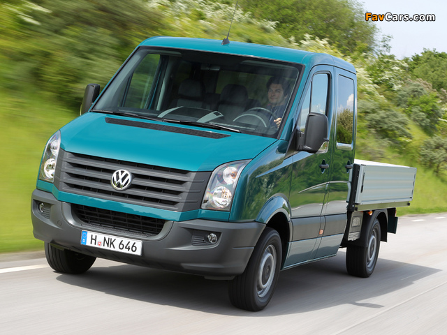 Pictures of Volkswagen Crafter Double Cab Pickup 2011 (640 x 480)