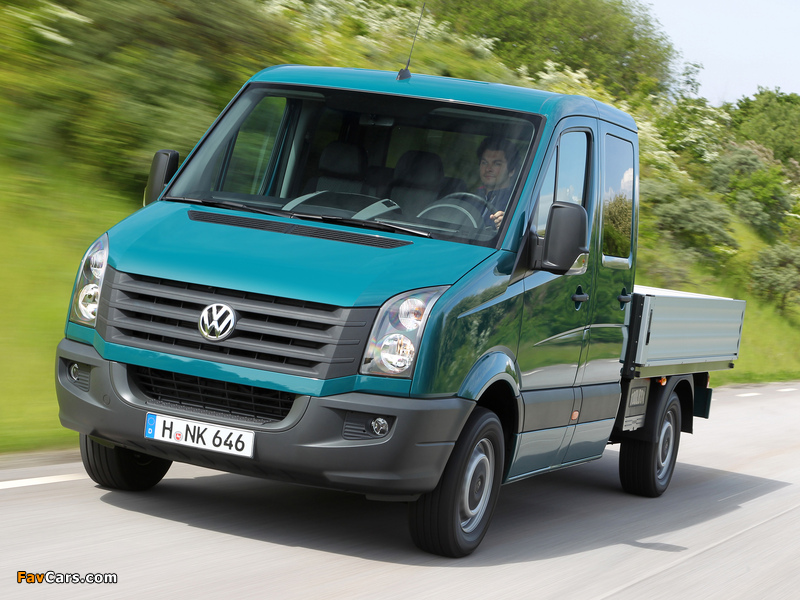 Pictures of Volkswagen Crafter Double Cab Pickup 2011 (800 x 600)