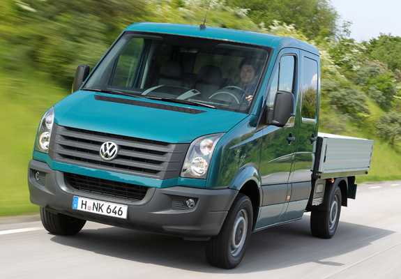 Pictures of Volkswagen Crafter Double Cab Pickup 2011
