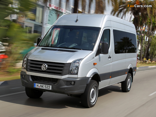Pictures of Volkswagen Crafter High Roof Bus 4MOTION by Achleitner 2011 (640 x 480)