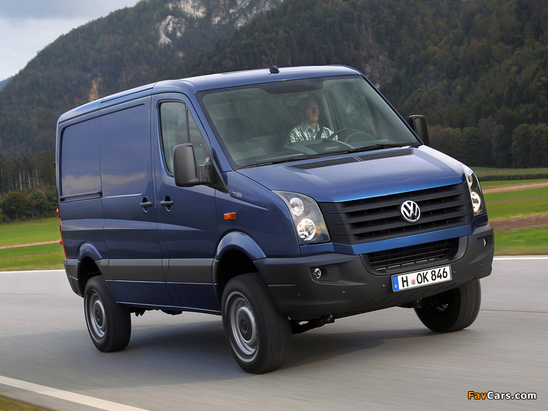 Pictures of Volkswagen Crafter Van 4MOTION by Achleitner 2011 (800 x 600)