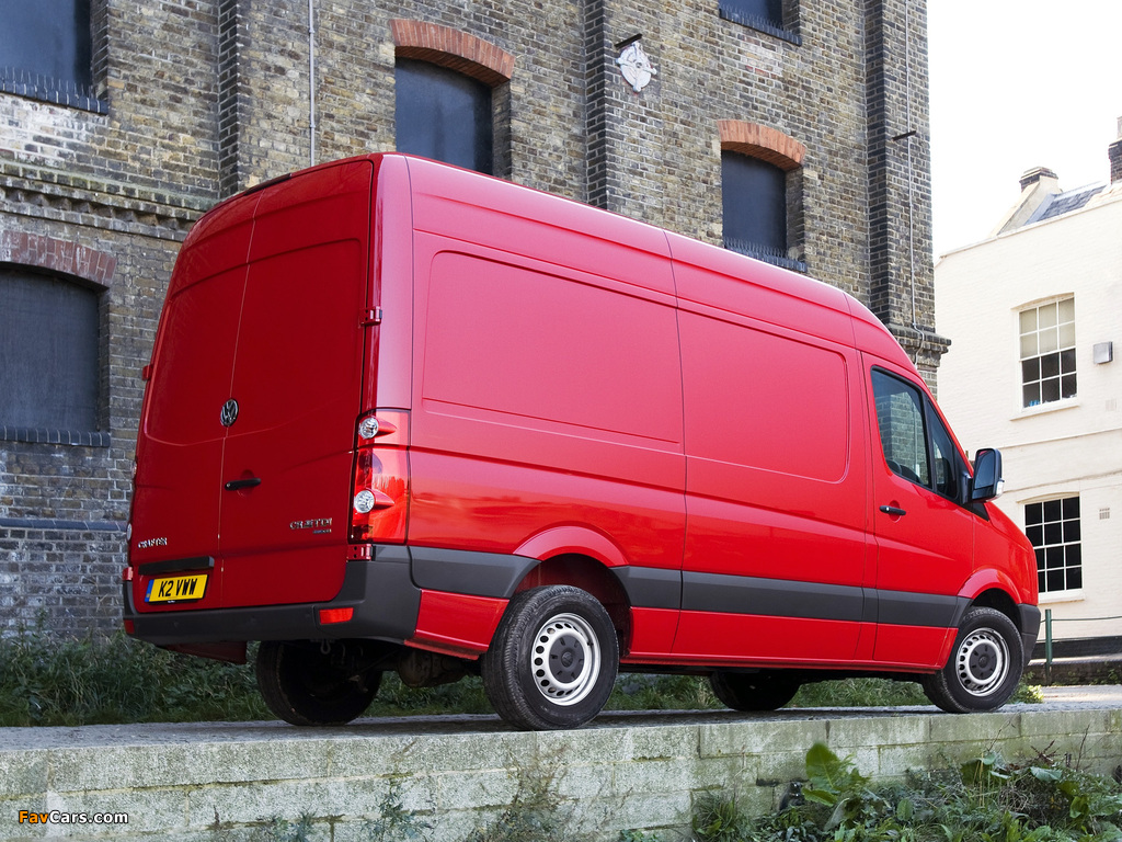 Volkswagen Crafter High Roof Van UK-spec 2006–11 images (1024 x 768)