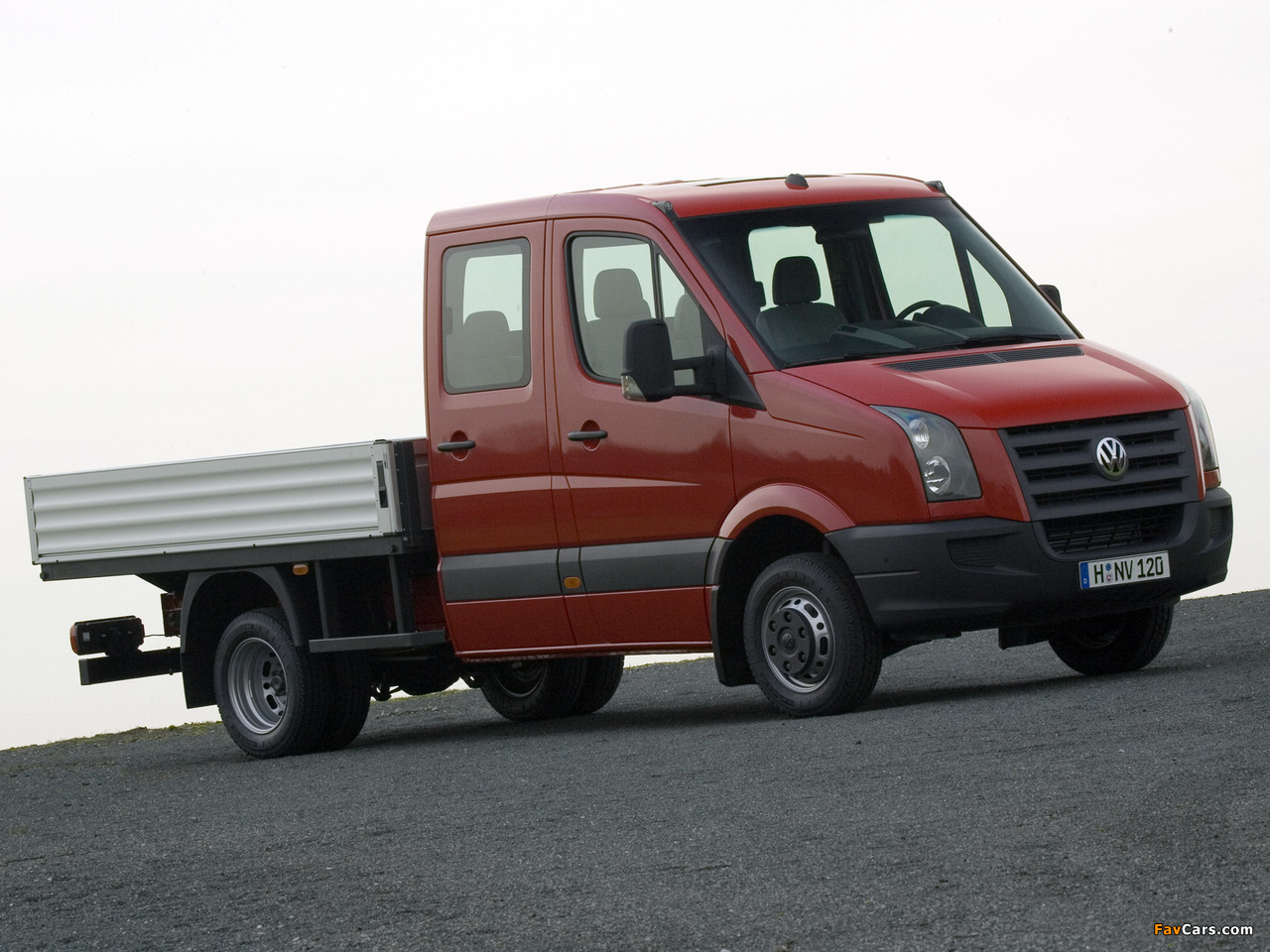 Volkswagen Crafter Double Cab Pickup 2006–11 images (1280 x 960)