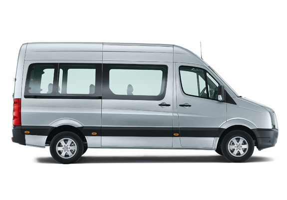 Volkswagen Crafter High Roof Bus 2006–11 images