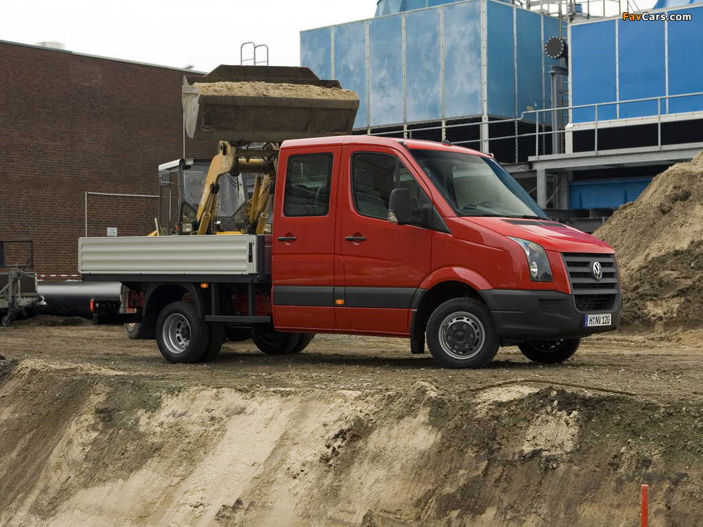 Volkswagen Crafter Double Cab Pickup 2006–11 images (1024 x 768)