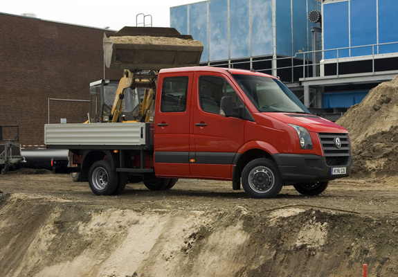 Volkswagen Crafter Double Cab Pickup 2006–11 images