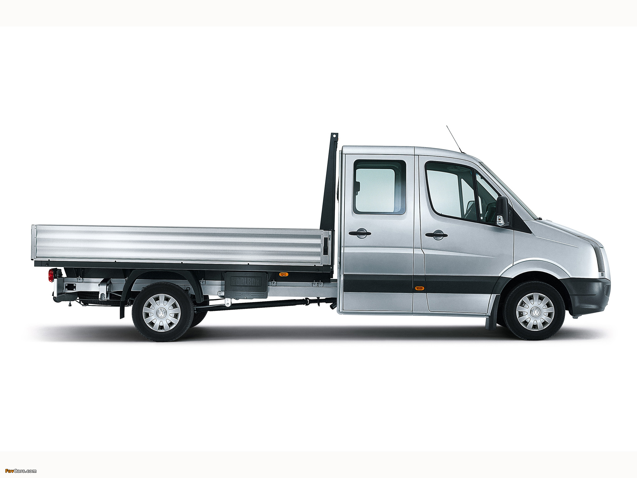 Volkswagen Crafter Double Cab Pickup 2006–11 photos (2048 x 1536)