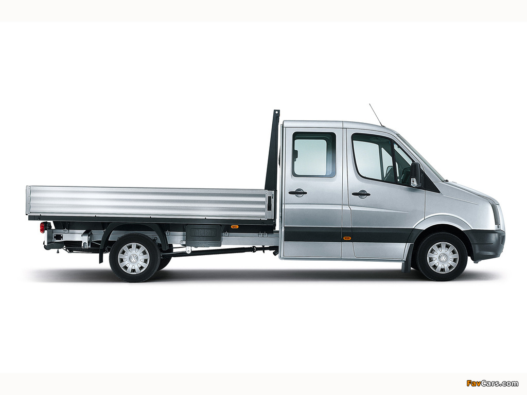 Volkswagen Crafter Double Cab Pickup 2006–11 photos (1024 x 768)