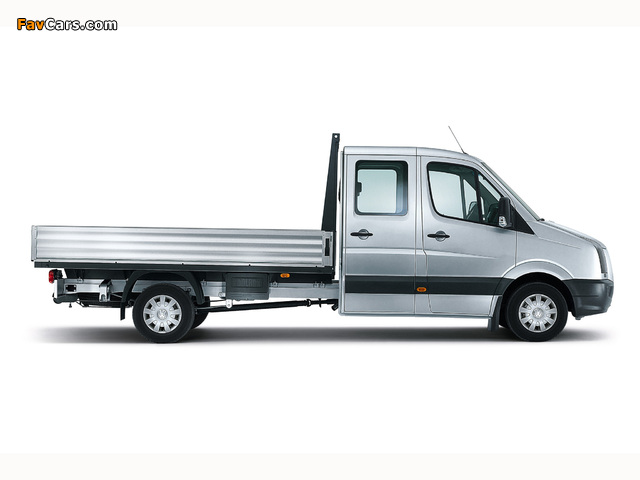 Volkswagen Crafter Double Cab Pickup 2006–11 photos (640 x 480)
