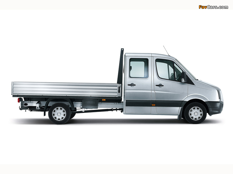 Volkswagen Crafter Double Cab Pickup 2006–11 photos (800 x 600)