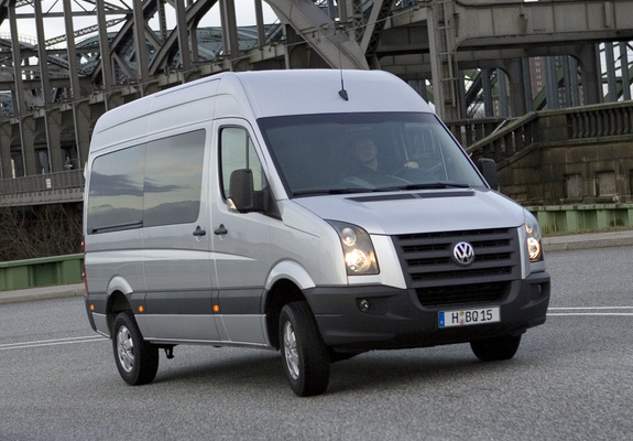 Volkswagen Crafter High Roof Bus 2006–11 photos