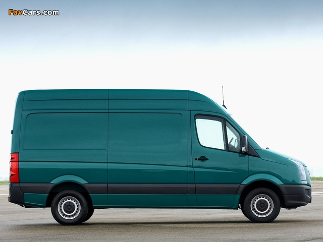 Volkswagen Crafter High Roof Van UK-spec 2006–11 pictures (640 x 480)