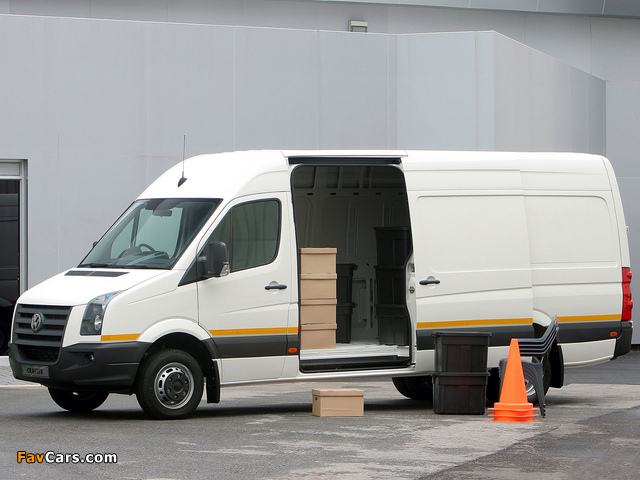 Volkswagen Crafter LWB High Roof Van ZA-spec 2006–11 pictures (640 x 480)