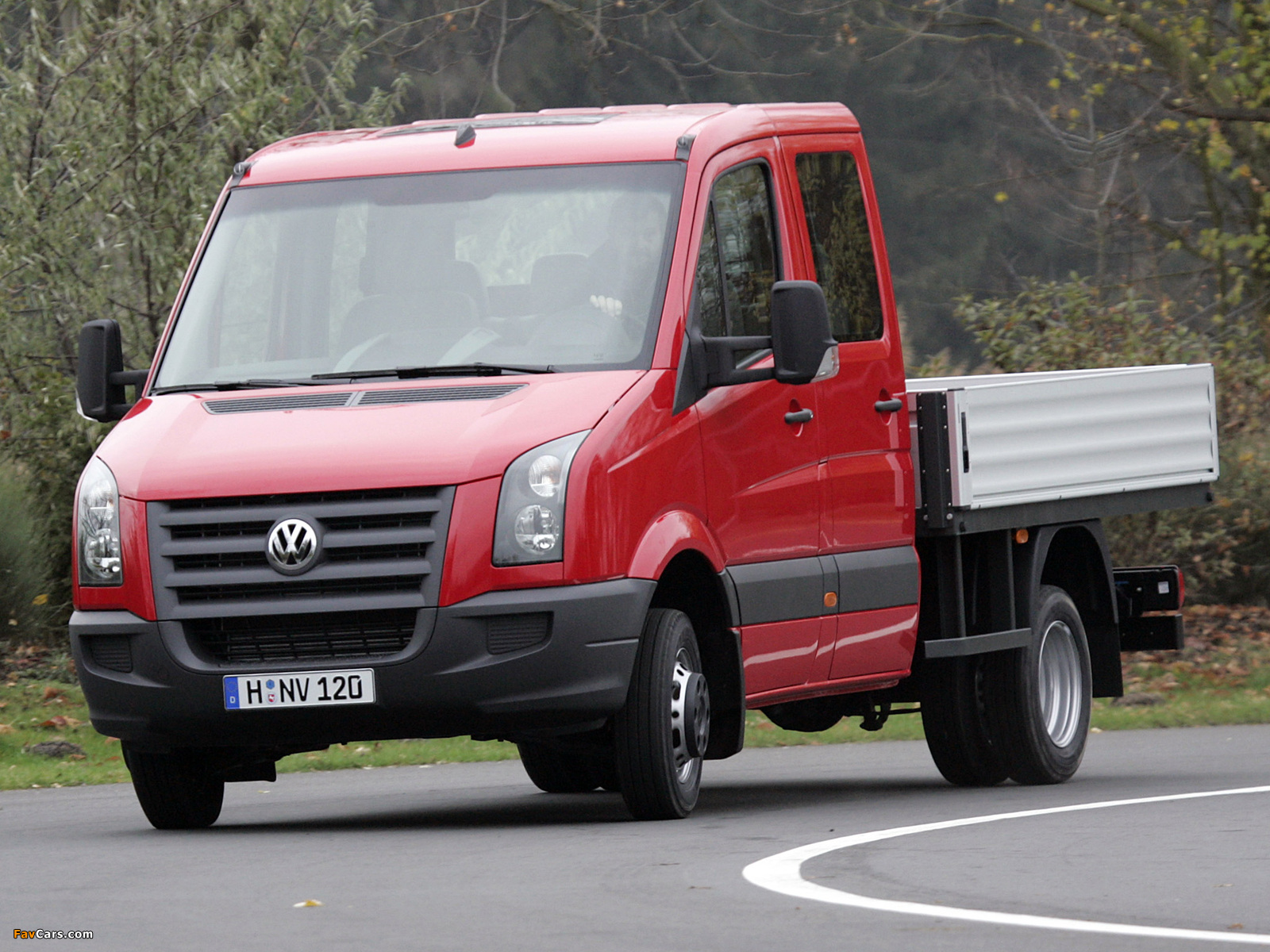 Volkswagen Crafter Double Cab Pickup 2006–11 pictures (1600 x 1200)