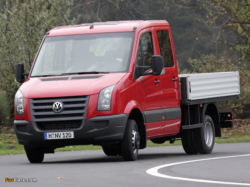 Volkswagen Crafter Double Cab Pickup 2006–11 pictures (800 x 600)