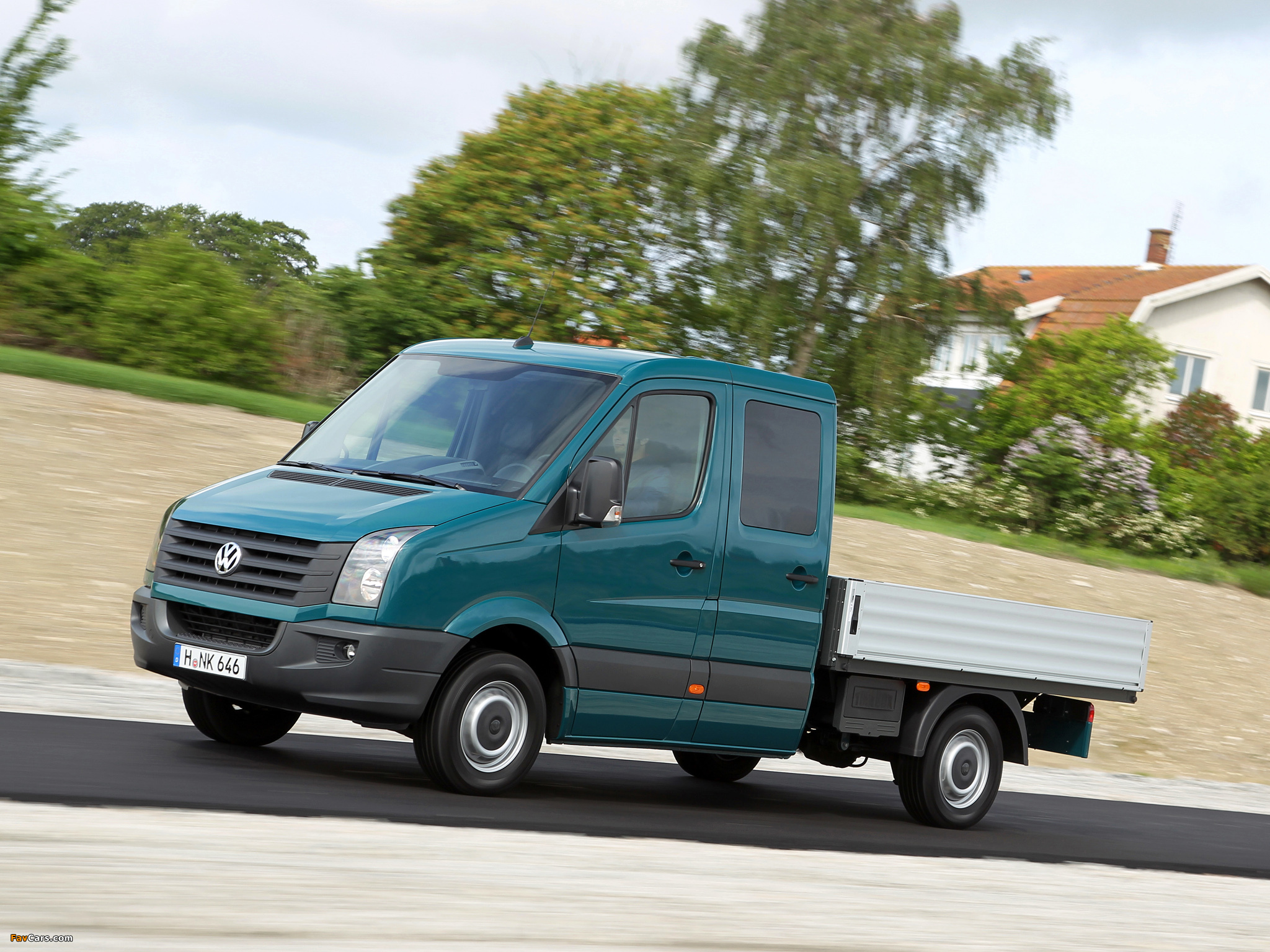 Volkswagen Crafter Double Cab Pickup 2011 images (2048 x 1536)