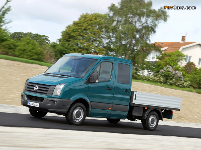 Volkswagen Crafter Double Cab Pickup 2011 images (640 x 480)