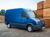 Volkswagen Crafter High Roof Van UK-spec 2011 images