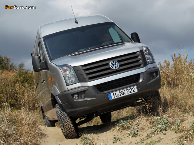 Volkswagen Crafter High Roof Bus 4MOTION by Achleitner 2011 photos (640 x 480)